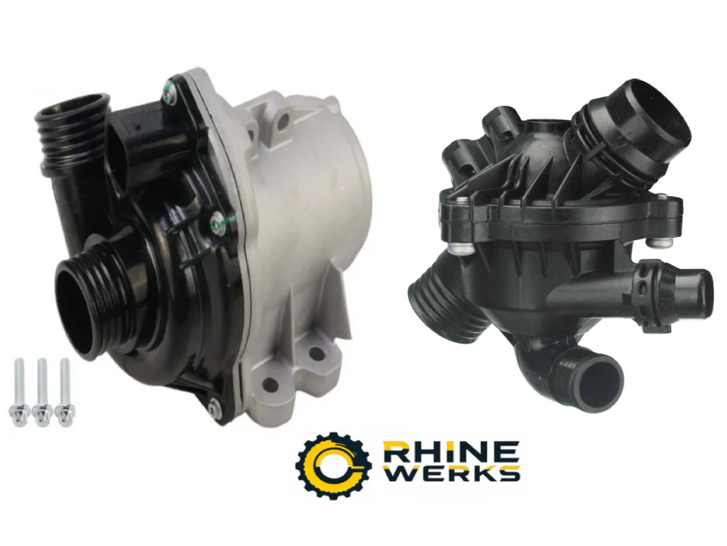 BMW E70 X5 xDrive35i Electric Water Pump & Thermostat Kit By RhineWerks 11515A05704 (2011-2013) RhineWerks