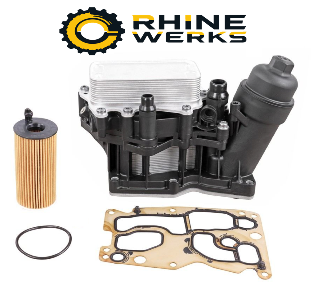 BMW F10 535d Oil Filter Housing W/Cooler By RhineWerks 11428507697 RhineWerks