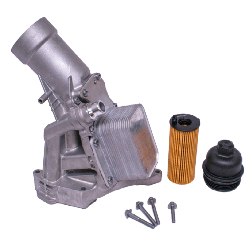 BMW F30 330i & 330e Oil Filter Housing Assembly By RhineWerks W/OEM Filter 11428596283 (Aluminum Upgrade) RhineWerks