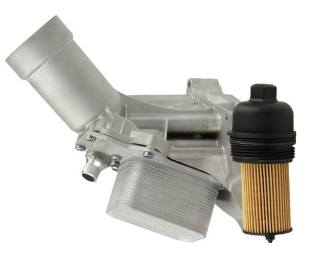BMW F25 X3/X4 Oil Filter Housing Assembly By RhineWerks W/OEM Filter 11428596283 (Aluminum Upgrade) RhineWerks