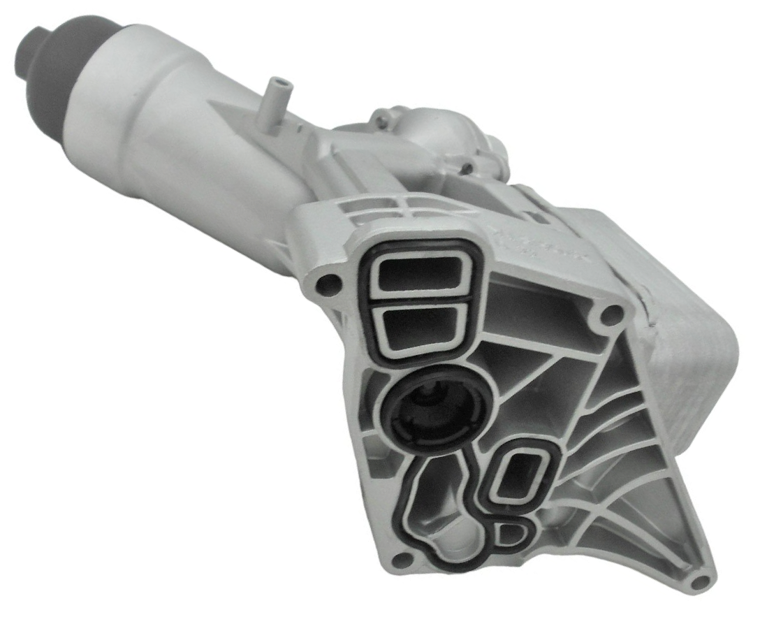 BMW F25 X3/X4 Oil Filter Housing Assembly By RhineWerks W/OEM Filter 11428596283 (Aluminum Upgrade) RhineWerks