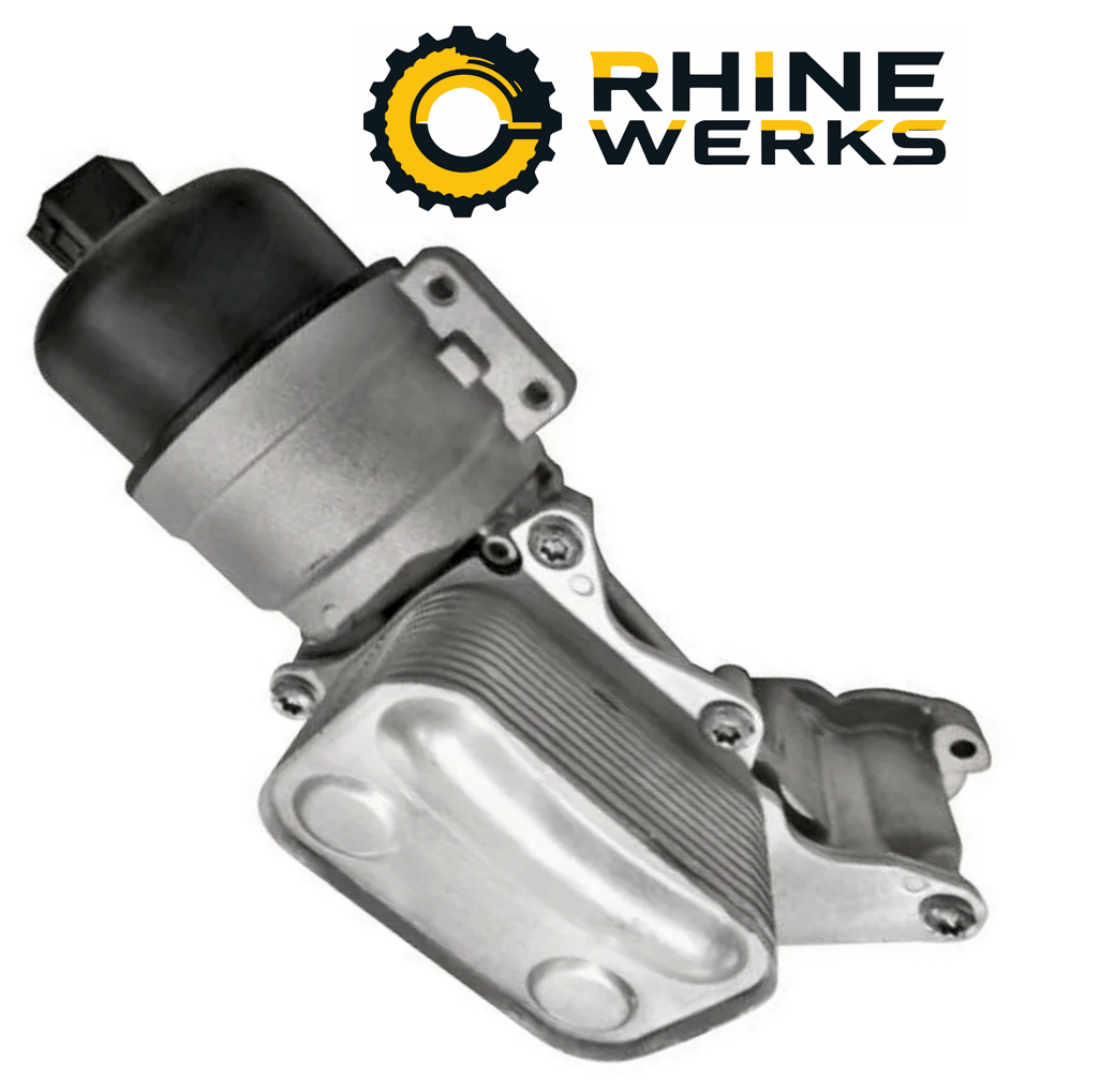 Mini Cooper S Oil Filter Housing Assembly W/ OEM Filter By RhineWerks 11428643745 (2011-2015) RhineWerks