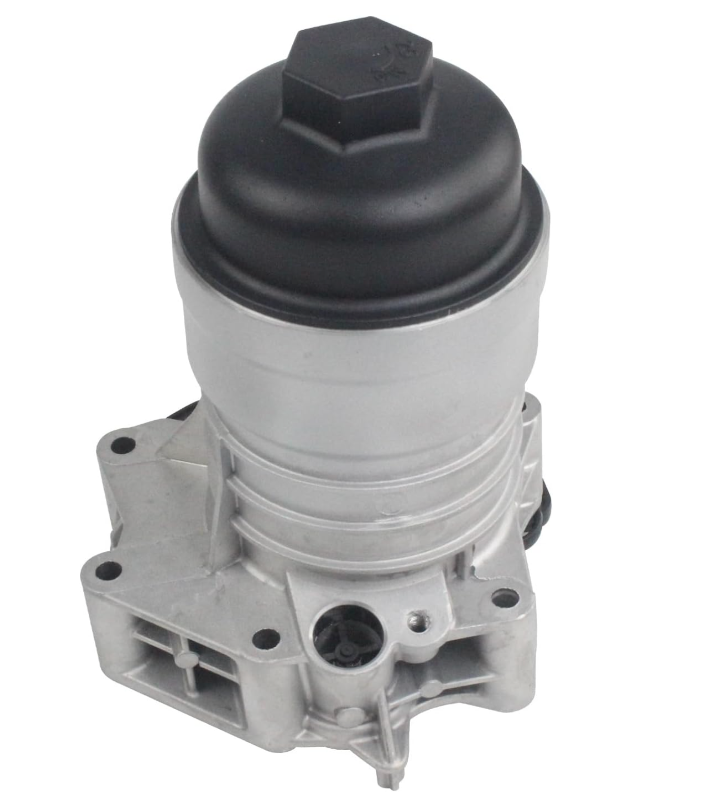 Porsche-Audi Oil Filter Housing Assembly W/ OEM Oil Filter By RhineWerks 06M115401L (Aluminum Upgrade) RhineWerks